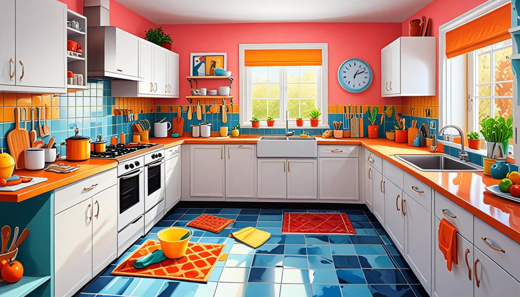 How to Clean and Maintain Kitchen Surfaces Efficiently and Safely