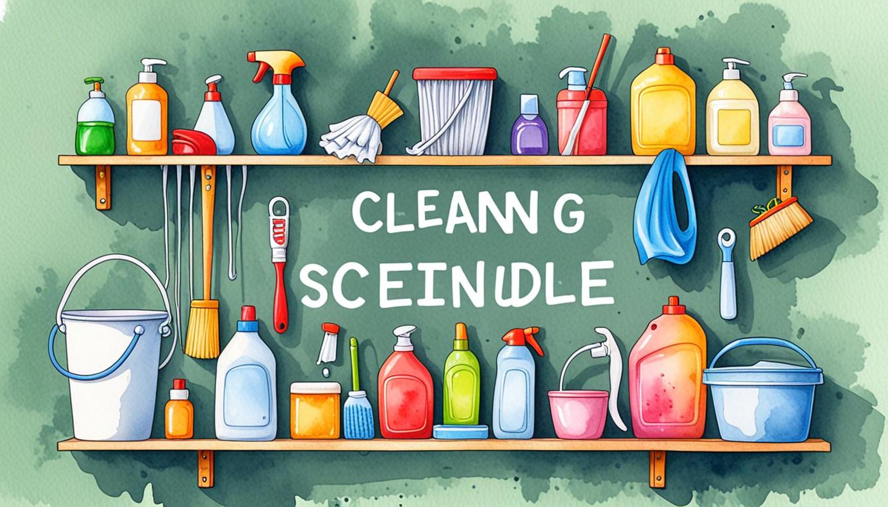 How to Create an Efficient Cleaning Schedule for Your Home