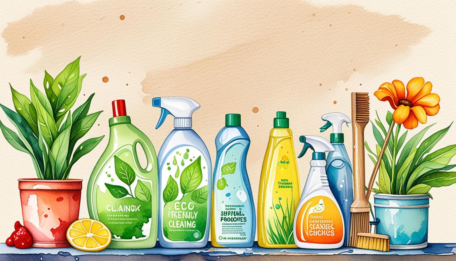 Eco-friendly Cleaning Products: A Guide to Sustainable Choices for Your Home