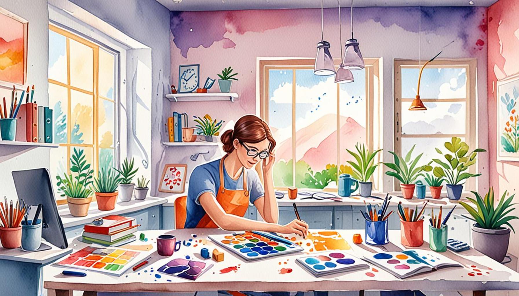 The impact of visual disorder on productivity and well-being in simplified environments