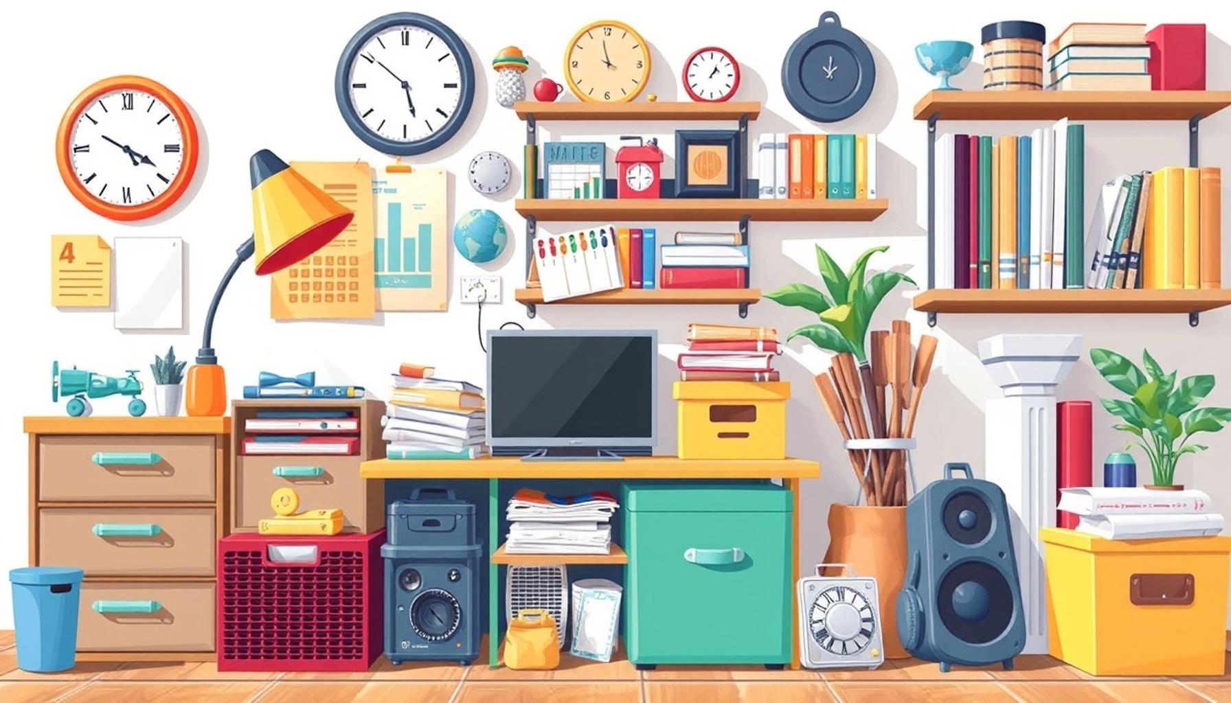 Decluttering Techniques for Organizing Small Spaces: Maximizing Functionality