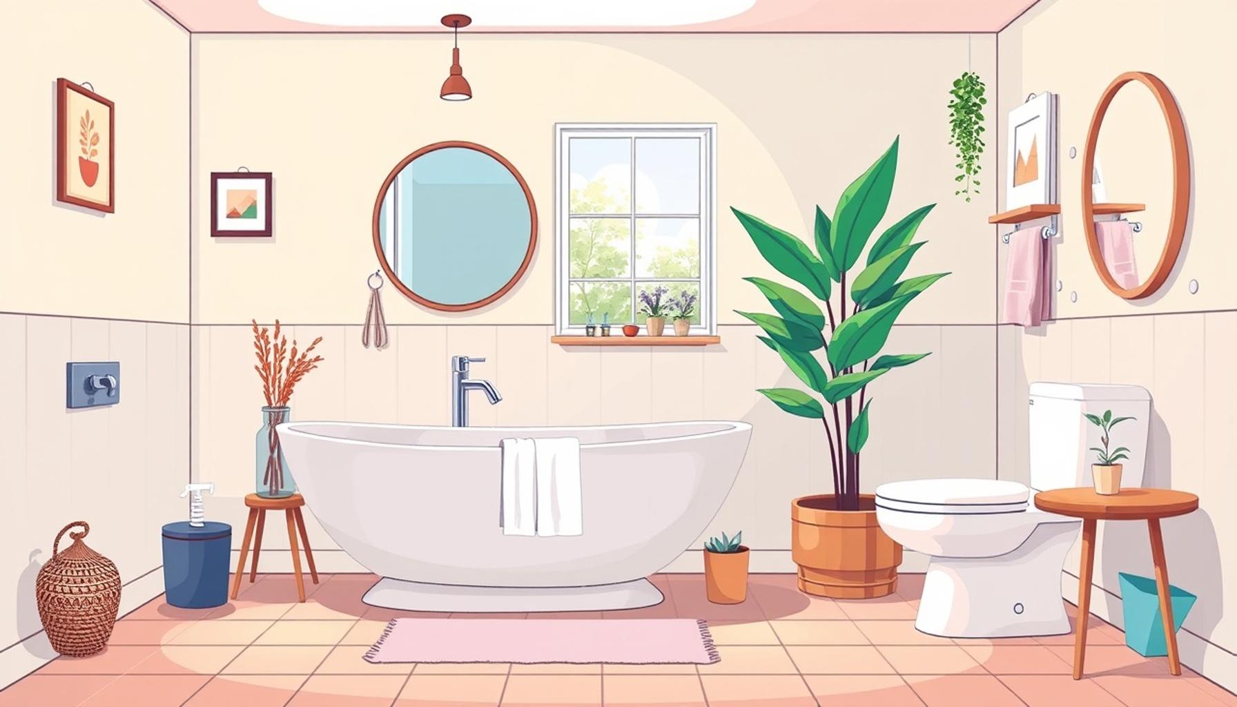 Creating a Minimalist Bathroom: Tips for Space Efficiency and Serenity