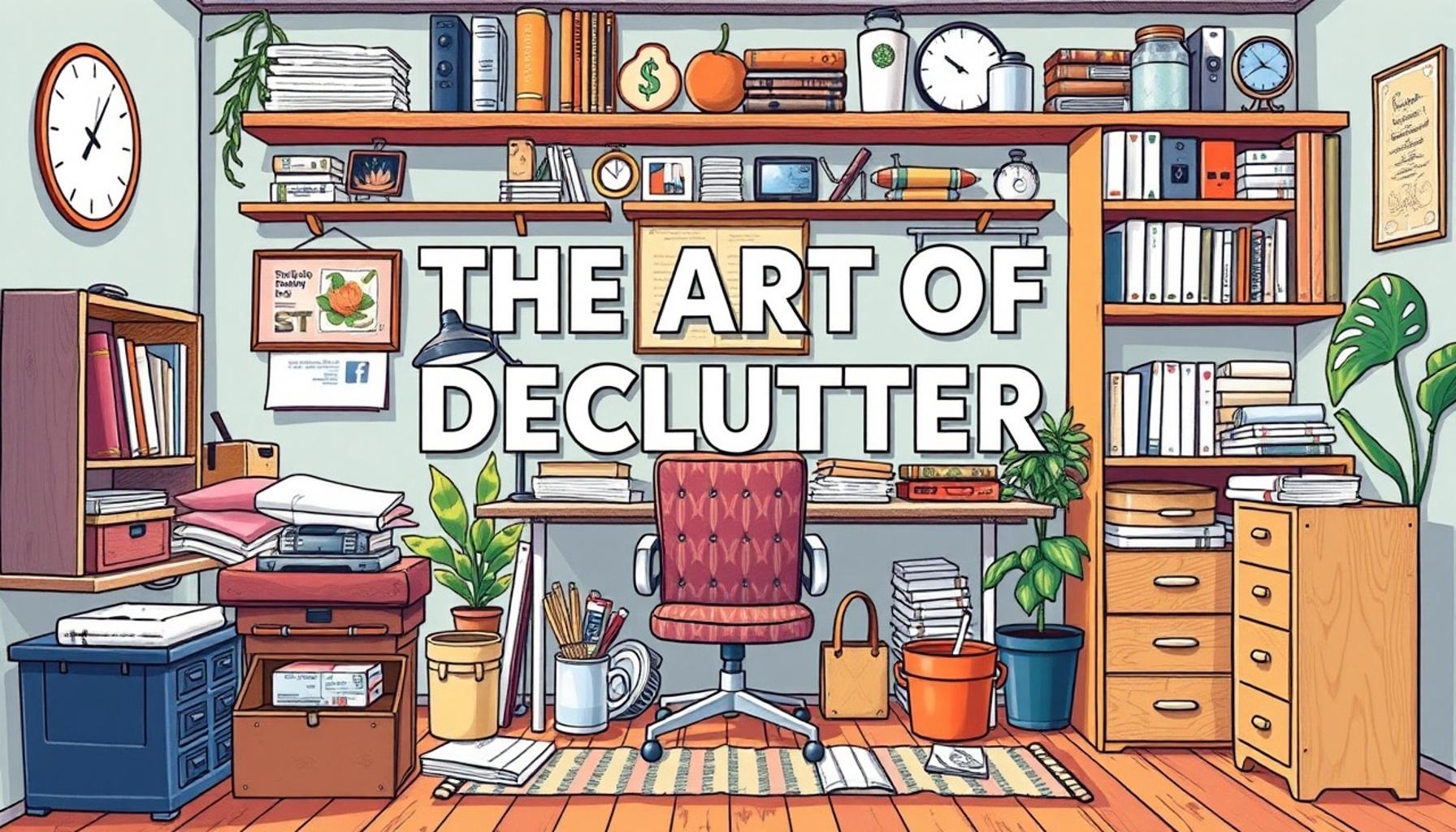 The Art of Decluttering: How to Create an Efficient Space with Minimalist Principles