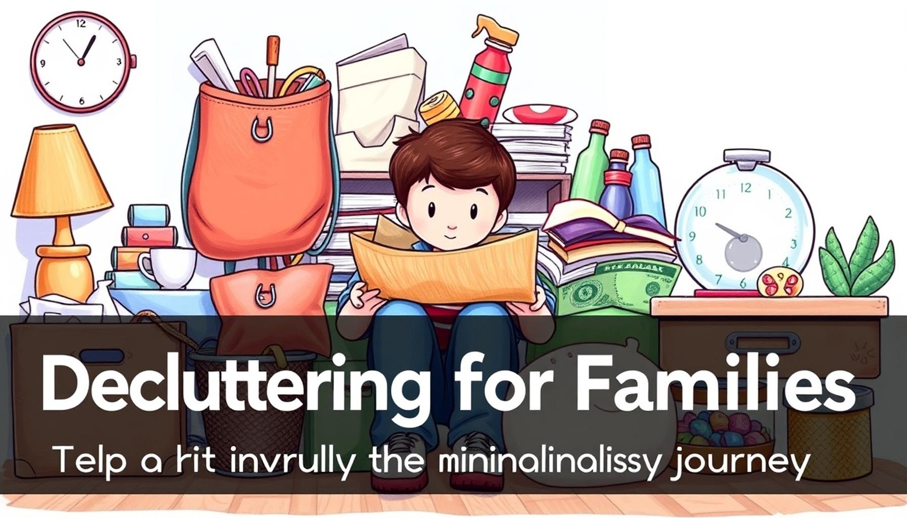 Decluttering for Families: Tips for Involving Kids in the Minimalism Journey